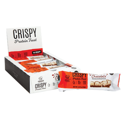 Wholesale Genius Gourmet Crispy Peanut Butter Protein Bar .99 Oz- Bulk