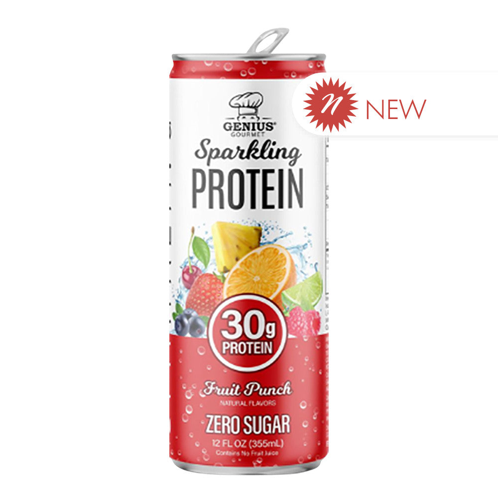 Wholesale Genius Gourmet - Sparkling Protein Dfp - 12Oz- Bulk