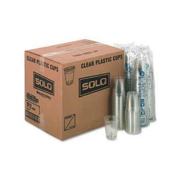 Wholesale Solo 12oz Clear Plactic Cups- Bulk