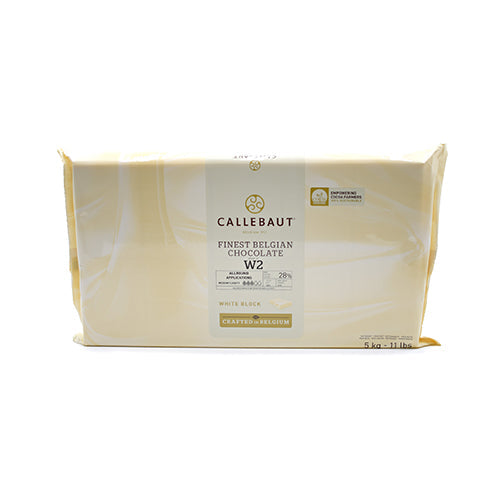 Wholesale Callebaut Cw2 White Chocolate Block 11lb- Bulk
