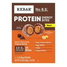 Wholesale Rx Bar - Protein Bites Peanut Butter Dark Choc(5Ct) - 8.8Oz- Bulk
