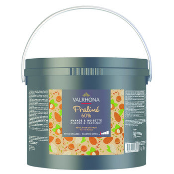 Wholesale Valrhona 60% Hazelnut Praline Paste 5kg- Bulk