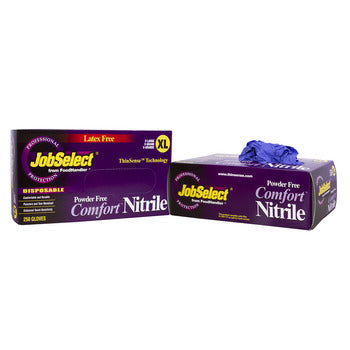 Wholesale Foodhandler X-Large Blue Nitrile Gloves- Bulk