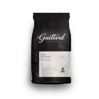 Wholesale Guittard Soie Blanche 35% Chocolate 25lb- Bulk