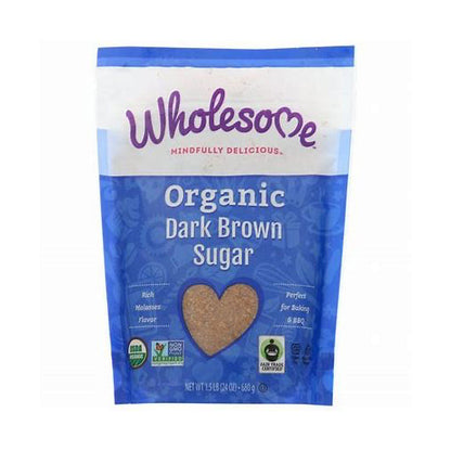 Wholesale Wholesome Sweeteners Organic Dark Brown Sugar 50lb- Bulk