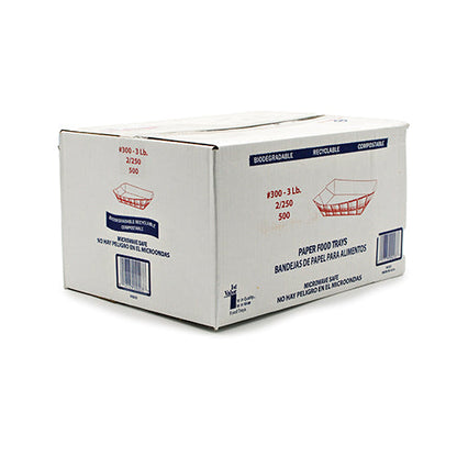 Wholesale Southern Champion Tray Red Plaid 3 Lb Food Tray 300 Ct- Bulk