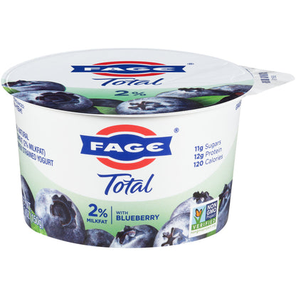 Wholesale Fage 2% Blueberry Yogurt 5.3oz- Bulk