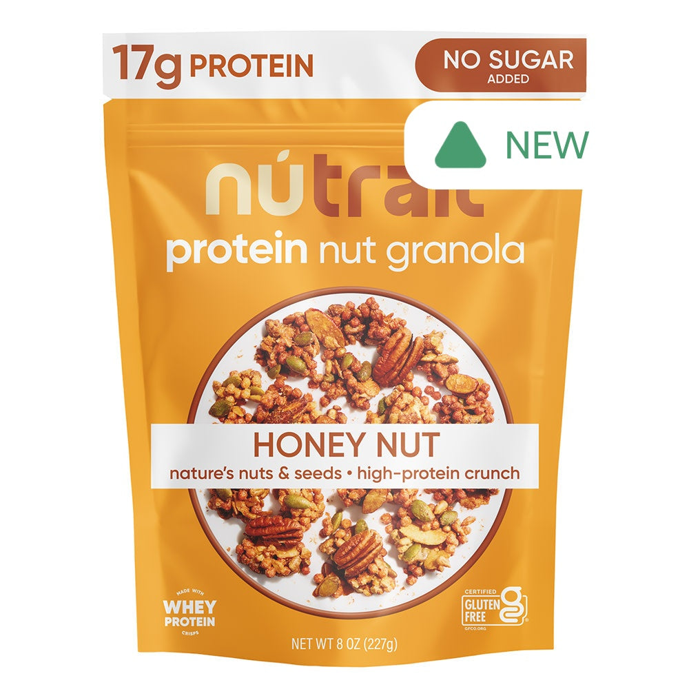 Wholesale Nutrail - Honey Nut Protein Granola - 8Oz- Bulk