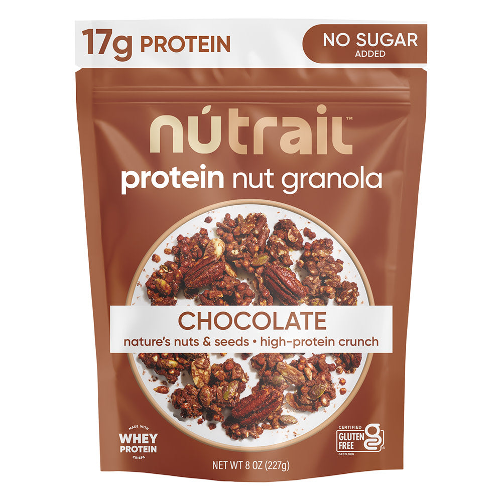 Wholesale Nutrail - Chocolate Nut Protein - 8Oz- Bulk