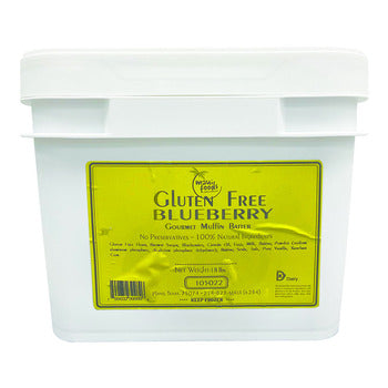 Wholesale Maui Foods Gluten Free Blueberry Muffin Batter 18lb- Bulk