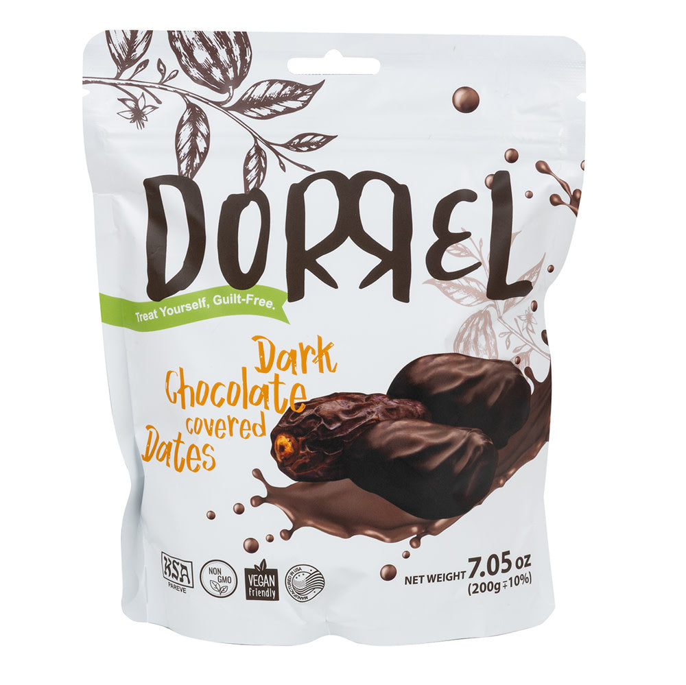 Wholesale Dorrel - Chocolate Covered Dates - 7.05Oz- Bulk