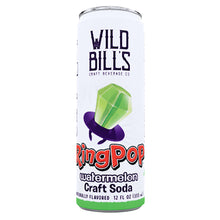 Wholesale Wild Bill'S Watermelon Ring Pop Soda 12 Oz Can- Bulk