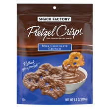 Wholesale Pretzel Crisps Milk Chocolate Crunch 5.5 Oz Pouch- Bulk