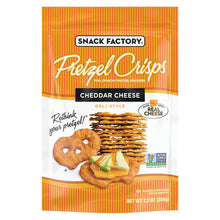 Wholesale Pretzel Crisps Cheddar Cheese 7.2 Oz Bag- Bulk