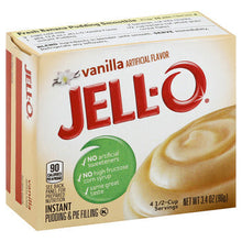 Wholesale Jell-O Vanilla Instant Pudding 3oz- Bulk