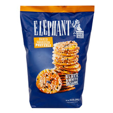 Wholesale Elephant Black & White Sesame Pretzels 10.58 Oz Bag- Bulk