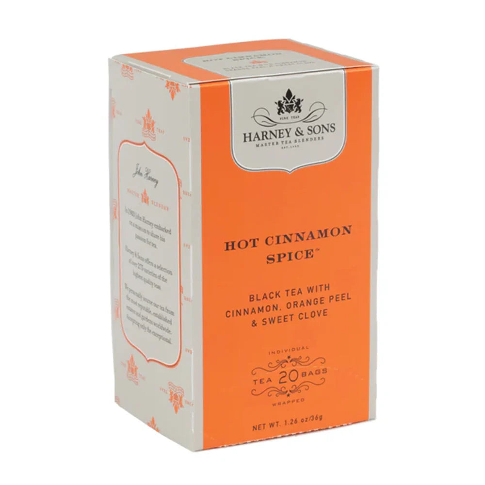Wholesale Harney & Sons Hot Cinnamon Spice Tea Bags- Bulk
