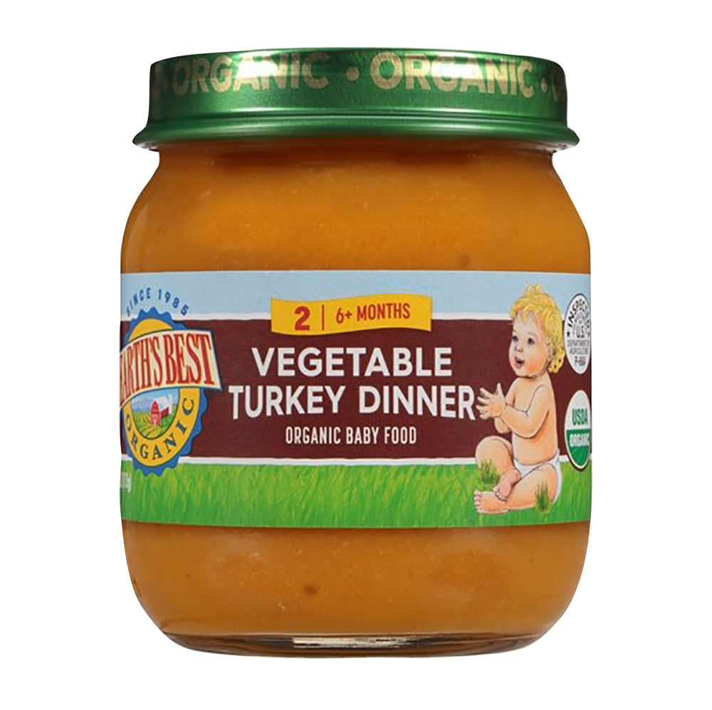 Wholesale Earth'S Best Vegetable Turkey Dinner 4 Oz Jar- Bulk