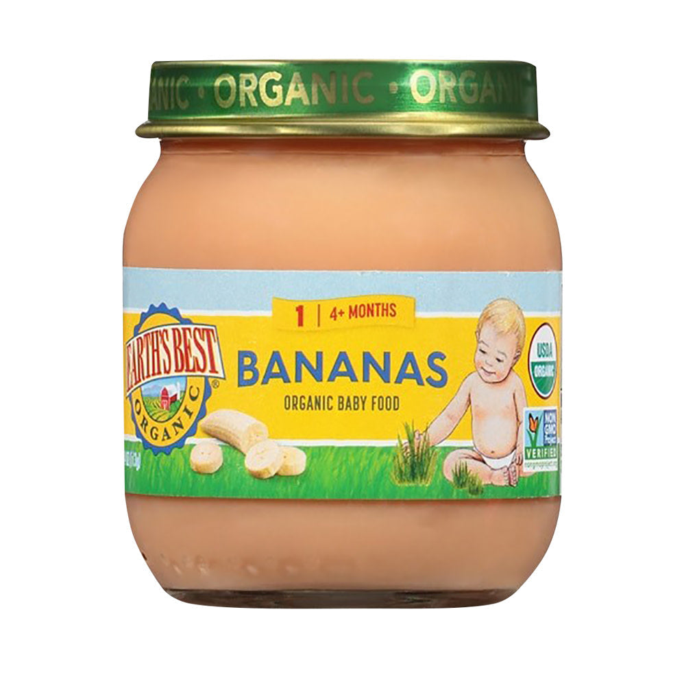 Wholesale Earth'S Best Bananas 4 Oz Jar- Bulk