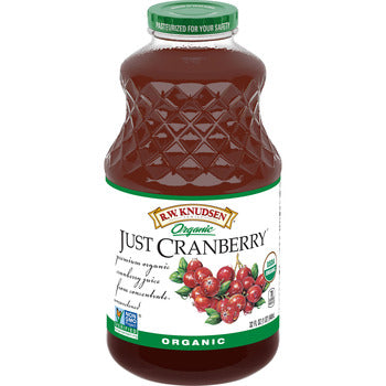 Wholesale R.W. Knudsen Organic Cranberry Juice 32oz- Bulk