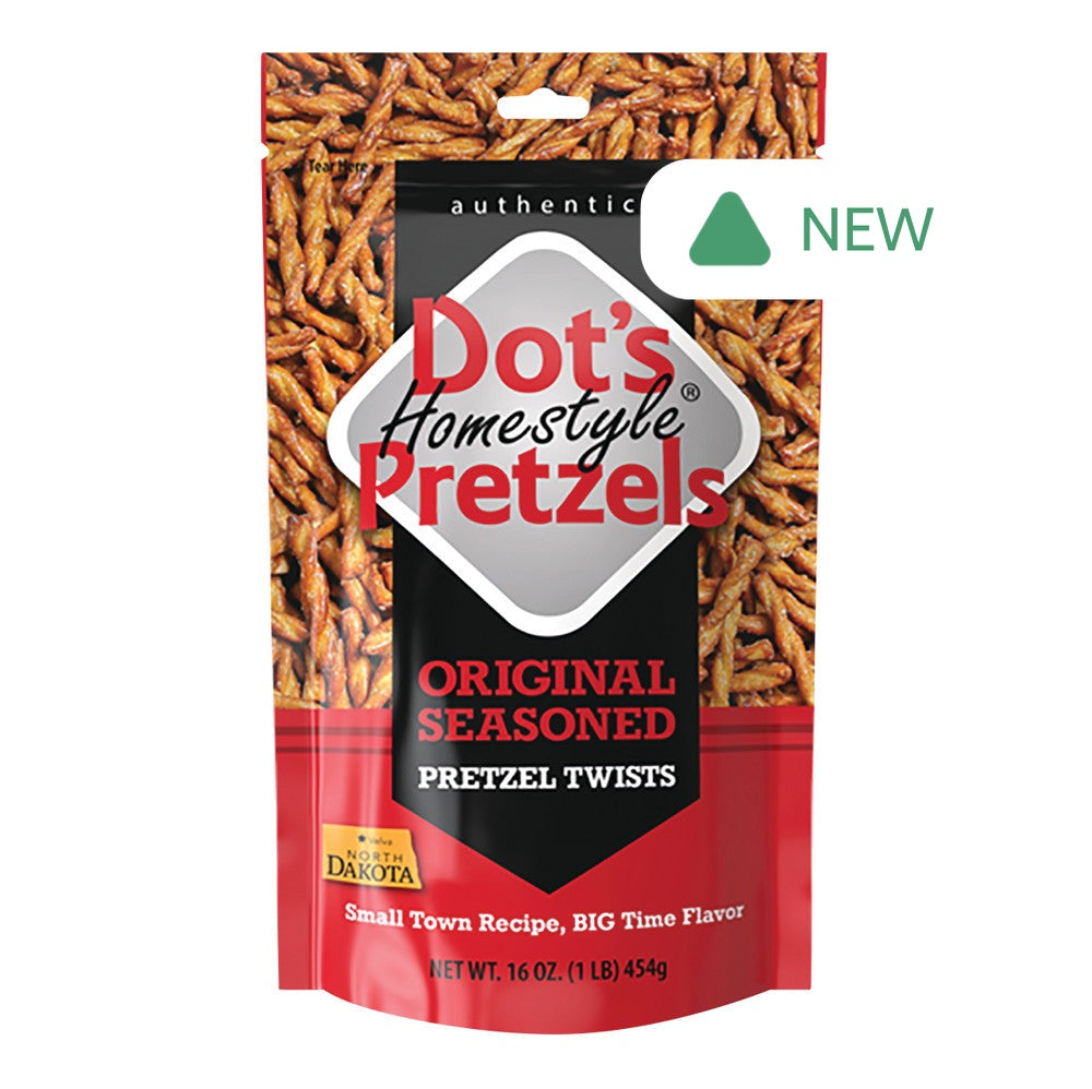 Wholesale Dot’S Pretzels Original 16 Oz Pouch- Bulk