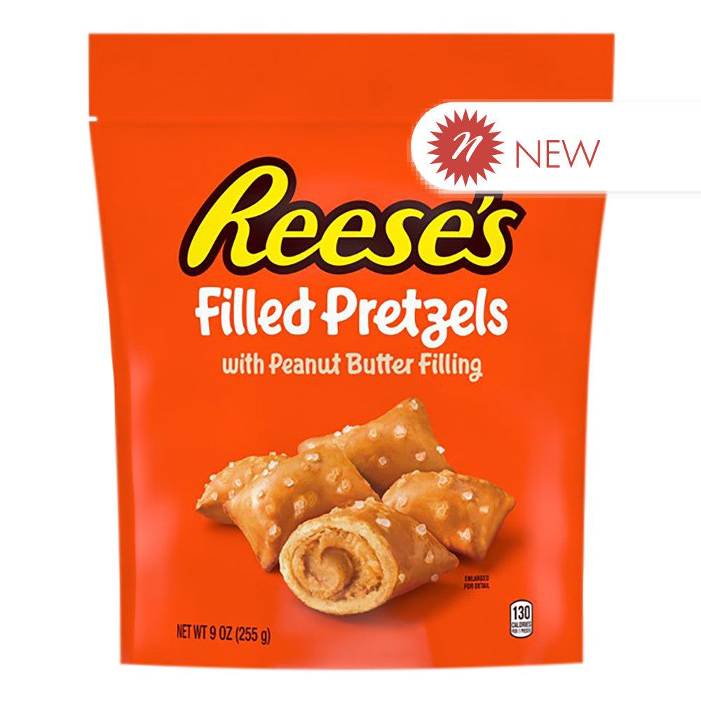 Wholesale Reese'S - Peanut Butter Filled Pretzels - 9Oz- Bulk