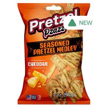 Wholesale Pretzel Pzazz Cheddar Seasoned Pretzel Medley 2 Oz Bag- Bulk