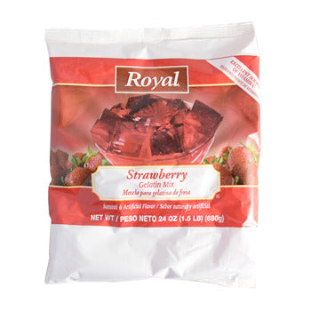 Wholesale Royal Strawberry Gelatin 24oz- Bulk