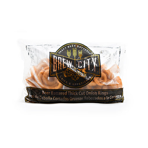 Wholesale McCain Onion Ring Brew City Thick Cut 2.5lb- Bulk