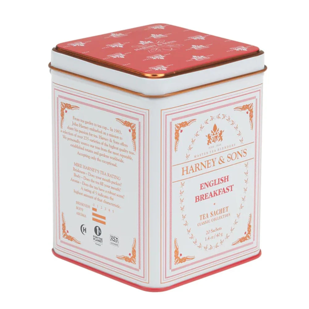 Wholesale Harney & Sons English Breakfast Tea Tin- Bulk