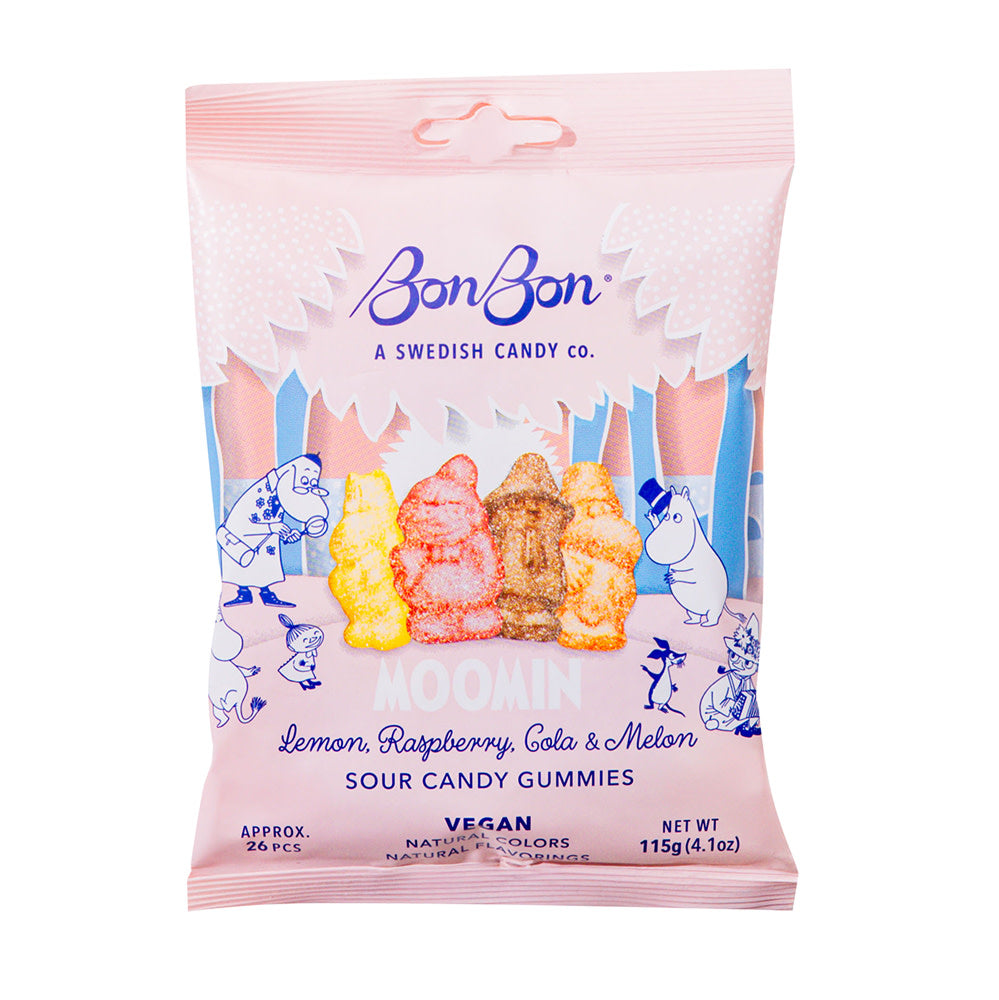 Wholesale Bonbon - Moomin Sour Gummies - 4.1Oz- Bulk