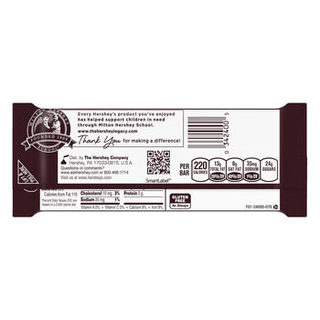 Wholesale Hershey Chocolate Bars 1.55oz- Bulk
