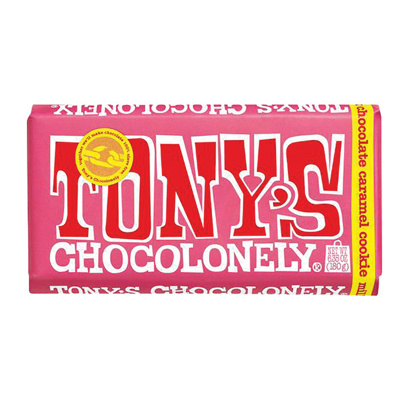 Wholesale Tony'S Chocolonely Milk Caramel Cookie 6.35 Oz Large Bar- Bulk