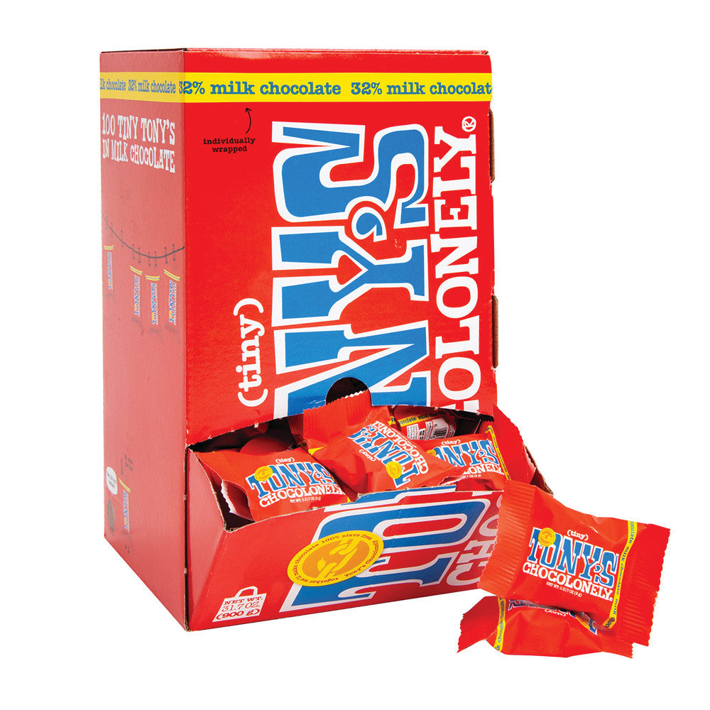 Tony'S Chocolonely Milk Chocolate Tinys 0.317 Oz