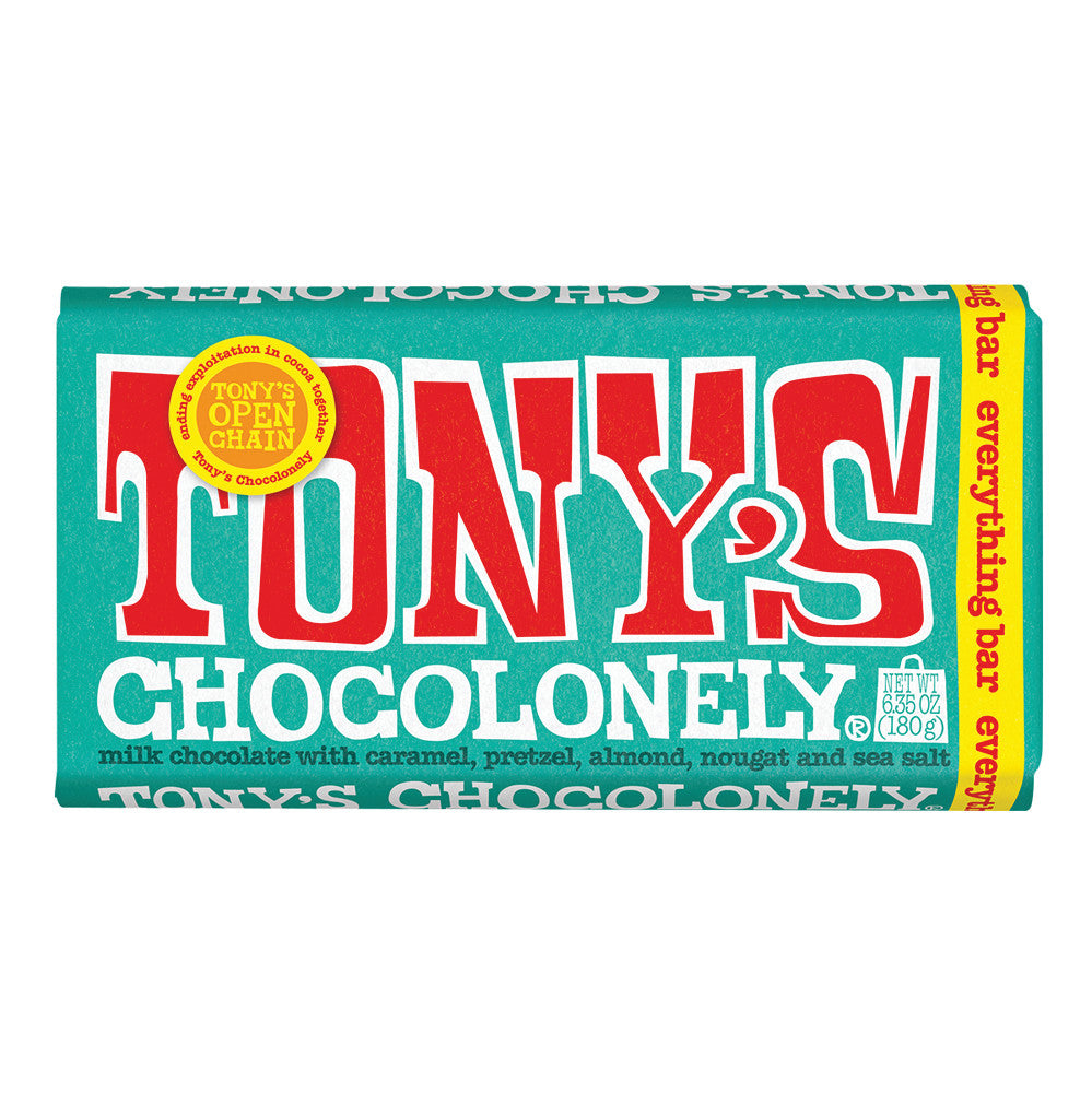 Wholesale Tony'S Chocolonely Everything 6.35 Oz Bar- Bulk