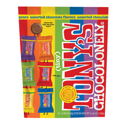 Wholesale Tony'S Chocolonely Tinys Assorted 4.44 Oz Pouch- Bulk