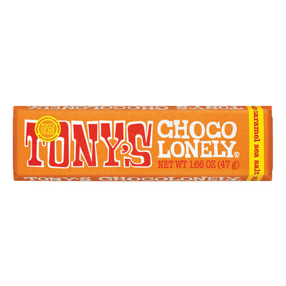 Wholesale Tony'S Chocolonely 32% Milk Chocolate Caramel Sea Salt 1.66 Oz Small Bar- Bulk