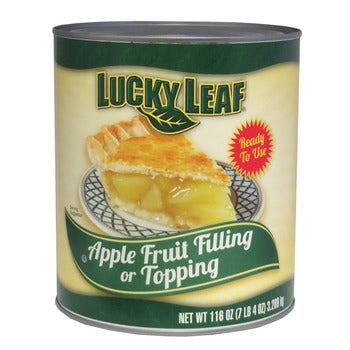 Wholesale Lucky Leaf Apple Pie Filling 116oz- Bulk