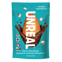 Wholesale Unreal Dark Chocolate Coconut Covered Almonds 4 Oz Pouch- Bulk