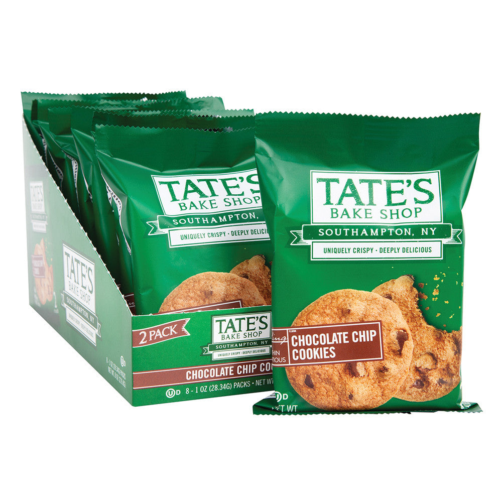 Wholesale Tate'S Chocolate Chip On The Go Pack 1 Oz- Bulk