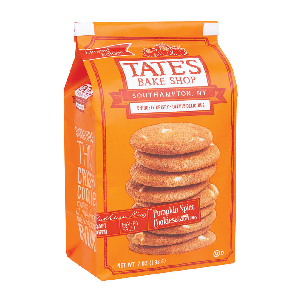Wholesale Tate'S Pumpkin Spice Cookies 7 Oz Bag- Bulk