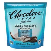 Wholesale Chocolove Coconut Bites Pouch 3.5 Oz Pouch- Bulk