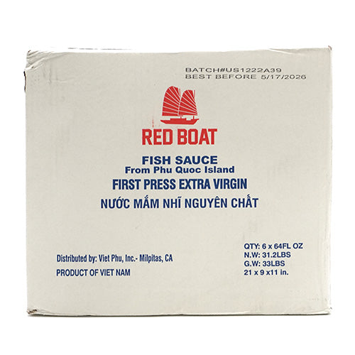 Wholesale Red Boat Fish Sauce 64oz- Bulk