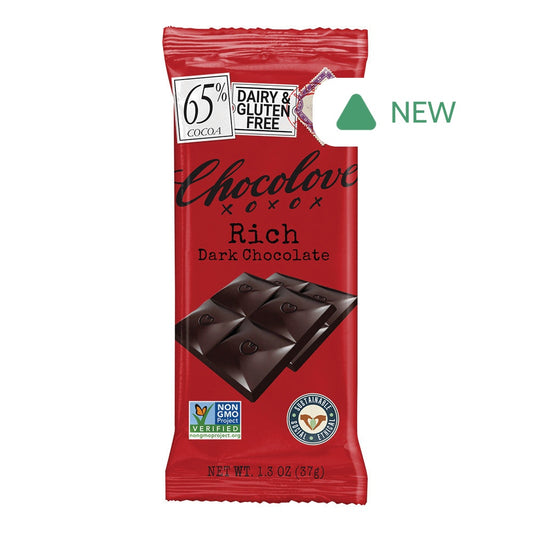 Wholesale Chocolove Rich Dark Chocolate 1.3 Oz- Bulk