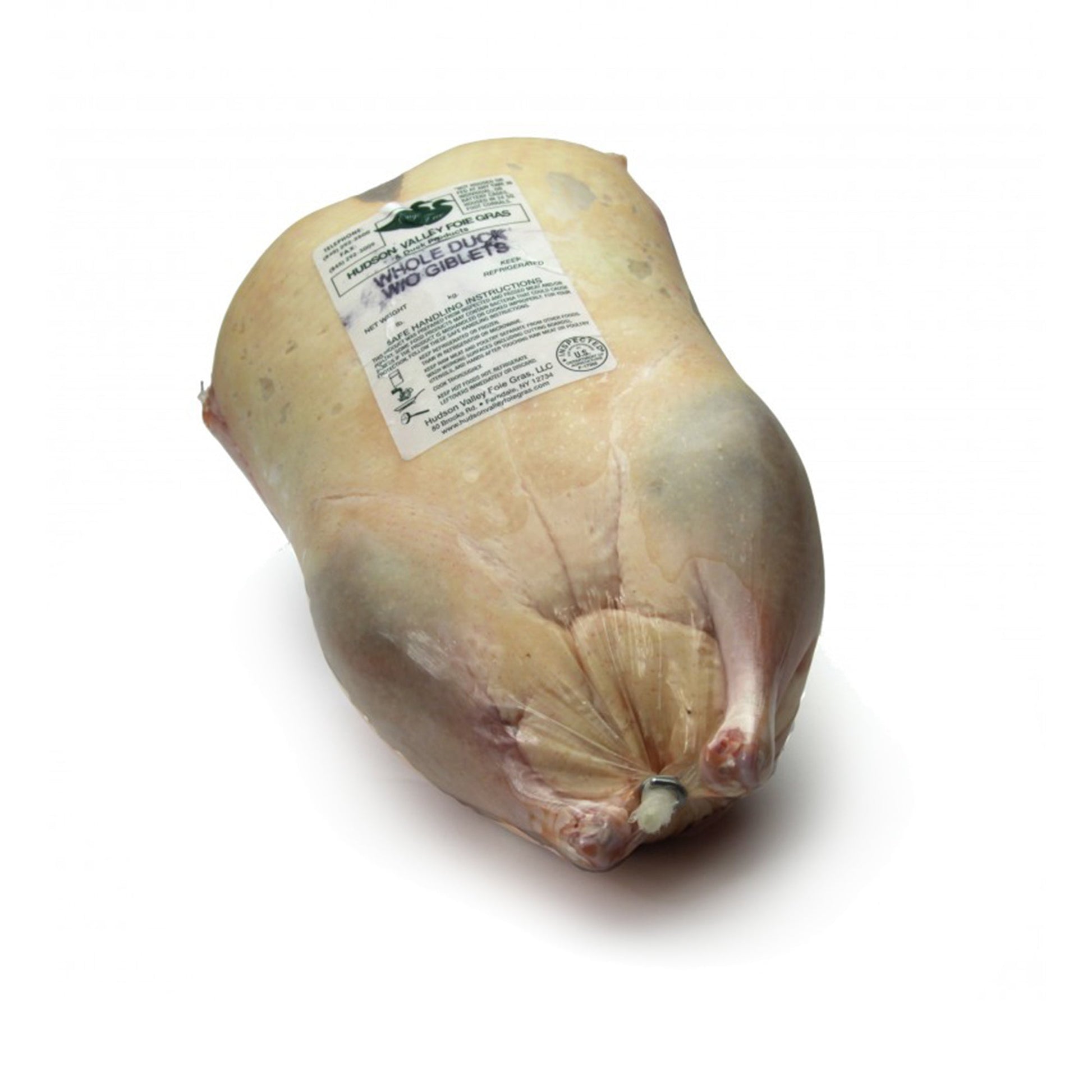 Wholesale Hudson Valley Duck Whole 5.5 Lb 5.5lb- Bulk