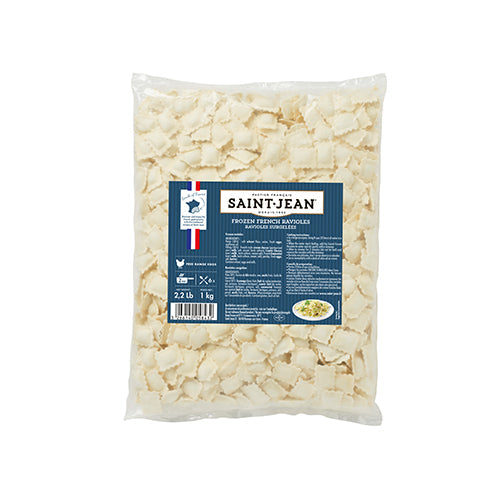 Wholesale White Toque Ravioles De Royan with Comtã£æ’ã¢â© Cheese, Iqf 2.2lb- Bulk