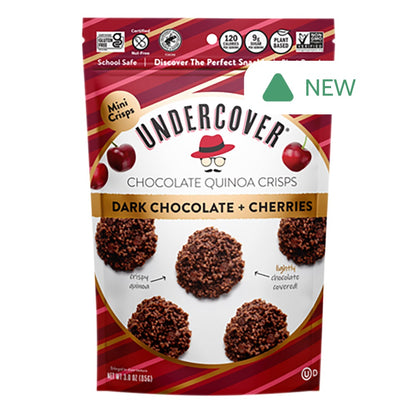 Undercover Quinoa - Dark Chocolate & Cherries - 3Oz