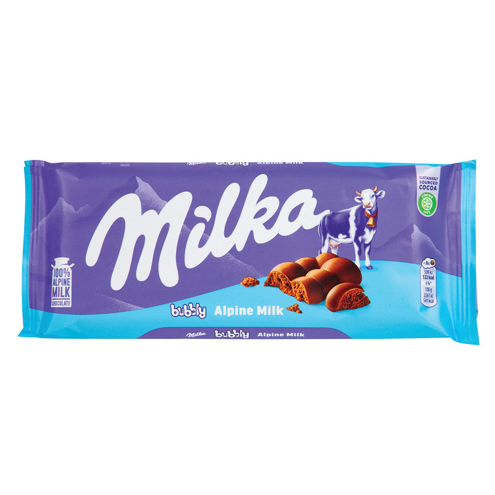 Wholesale Milka Bubbly Milk Chocolate Bar 3.25 Oz- Bulk