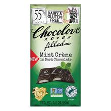 Wholesale Chocolove Mint Creme Dark Chocolate 3.2 Oz Bar- Bulk