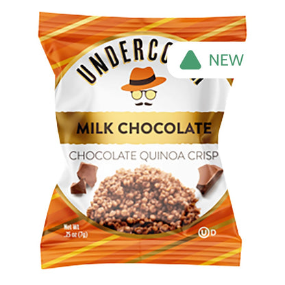 Wholesale Undercover Quinoa Mini Milk Chocolate 0.25 Oz Bag- Bulk